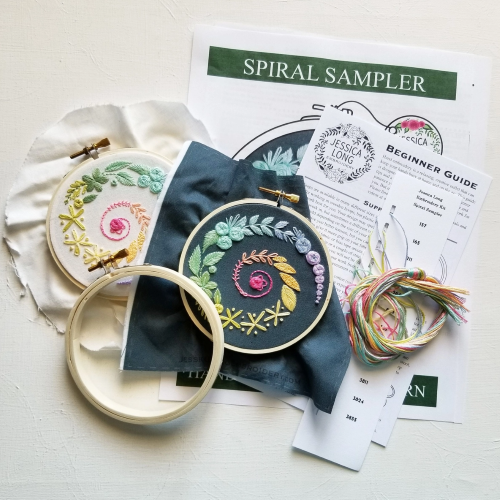 Embroidery Kits by Jessica Long