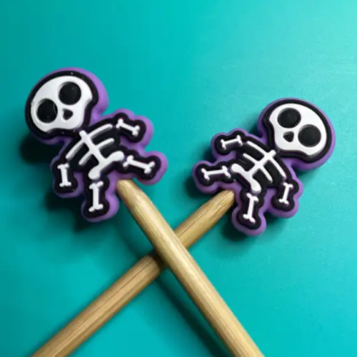 Silicone Knitting Needle Point Protectors Stoppers by Comma Craft Company