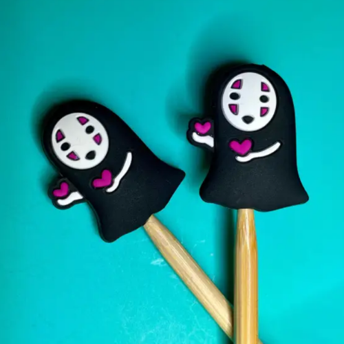 Silicone Knitting Needle Point Protectors Stoppers by Comma Craft Company