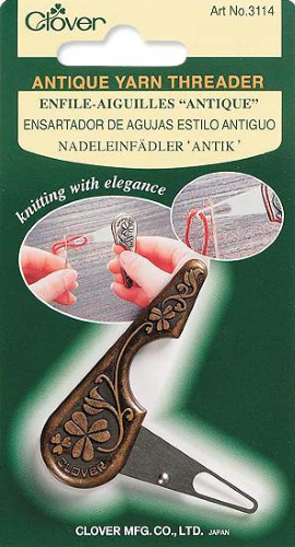 Antique Yarn Threader by Clover
