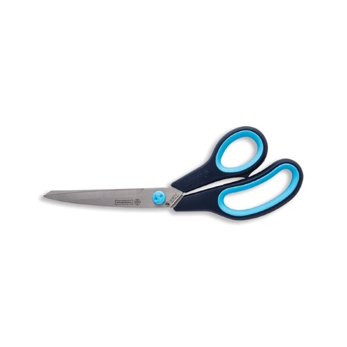 Dressmaker 8 1/2" CushionSoft Blue Scissors by Mundial