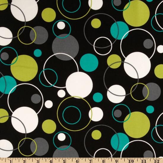 Hoopla Dot, Lagoon by Michael Miller Fabrics CX4253-LAGO-D SOLD BY THE HALF YARD