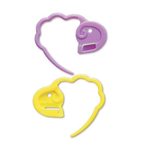Large Quick Locking Stitch Markers 20 pcs by Clover