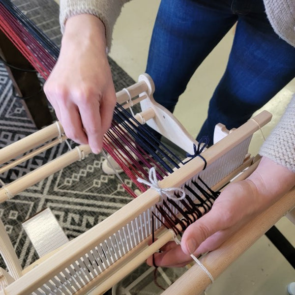 Beginning Rigid Heddle Weaving Workshop with Erin