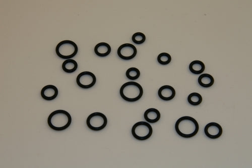Black Ring Stitch Markers by Bryson