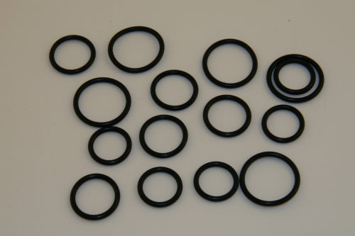 Black Ring Stitch Markers by Bryson