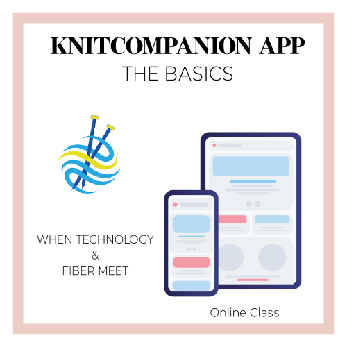 KnitCompanion App the Basics Virtual Class with Mindy Owen