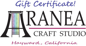Aranea Craft Studio Gift Certificate