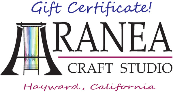 Aranea Craft Studio Gift Certificate