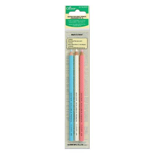 Water Soluble Pencils Assorted by Clover